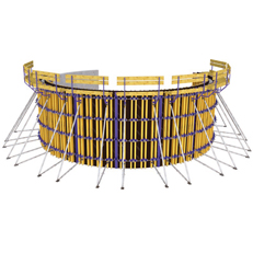 Ayarlanabilir Dairesel Kalıp Sistemi